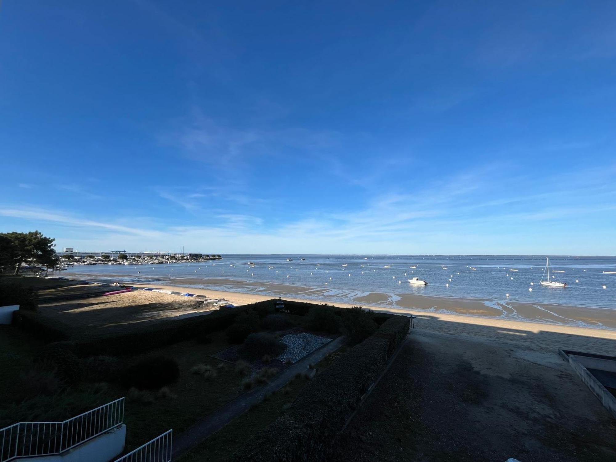 Duplex T1 Vue Mer A Arcachon - Acces Direct Plage - Quartier Aiguillon - Fr-1-319-71 Exterior foto